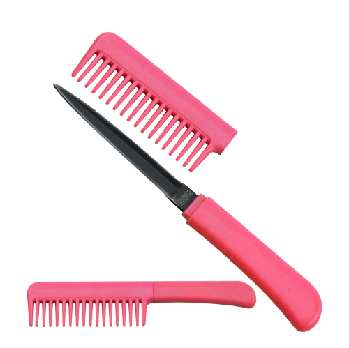 Pink Comb Knife