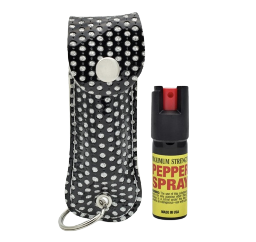 Black Bling Pepper Spray
